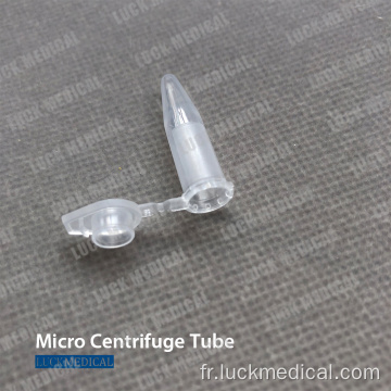 Clips de verrouillage de couvercle de tube de microcentrifugeuse